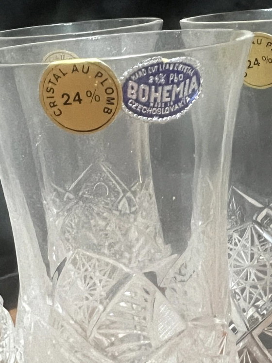 Image 1 of Bicchiere in cristallo di Boemia ( 6 )