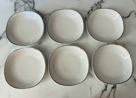 Image 1 of Schirnding Bavaria Porcelain Soup Plates