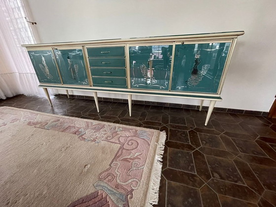Image 1 of Credenza di lusso italiana di metà secolo – di Umberto Mascagni (anni '50-'60)