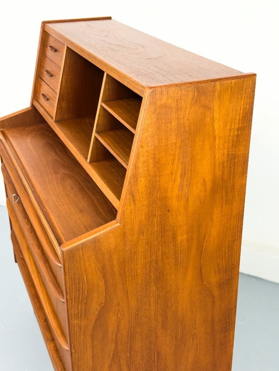 Image 1 of Scrivania in teak di Chr. Møller, anni '60