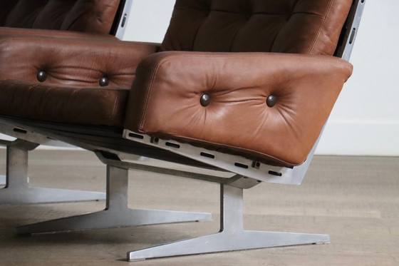 Image 1 of Paire de fauteuils Caravelle par Paul Leidersdorff, Danemark 1965