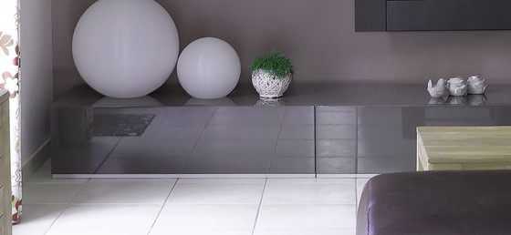 Image 1 of Conjunto Poliform: 1 mueble base, 1 mueble alto, 3 estantes