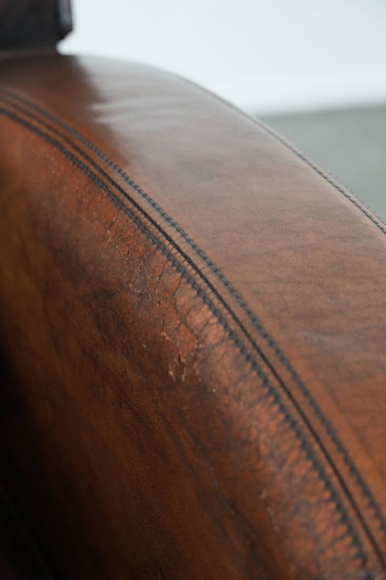 Image 1 of Vintage sheepskin armchair