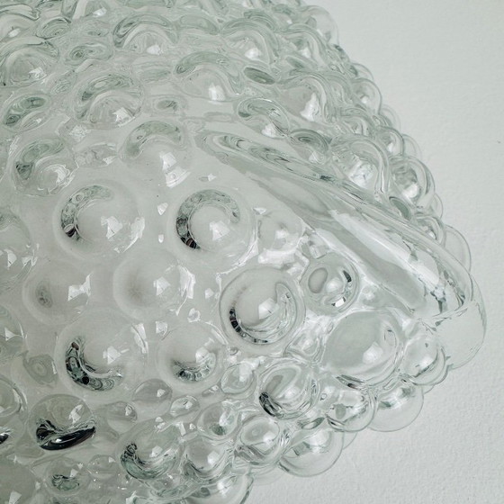 Antieke vintage wandlamp van bubbelglas – Wandlampen (photo 6 of 10)
