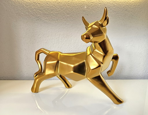 Stylized Sculpture Bull