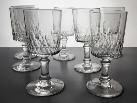 Baccarat - 7 calici da vino modello Richelieu-Champigny – Bicchieri e caraffe, Cristallo, Vetro (photo 3 of 8)