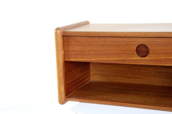 Image 1 of Kai Kristiansen for Vildbjerg mobelfabrik floating wall cabinet vintage Danish