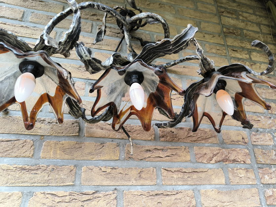 Image 1 of Lampada brutalista degli anni '70