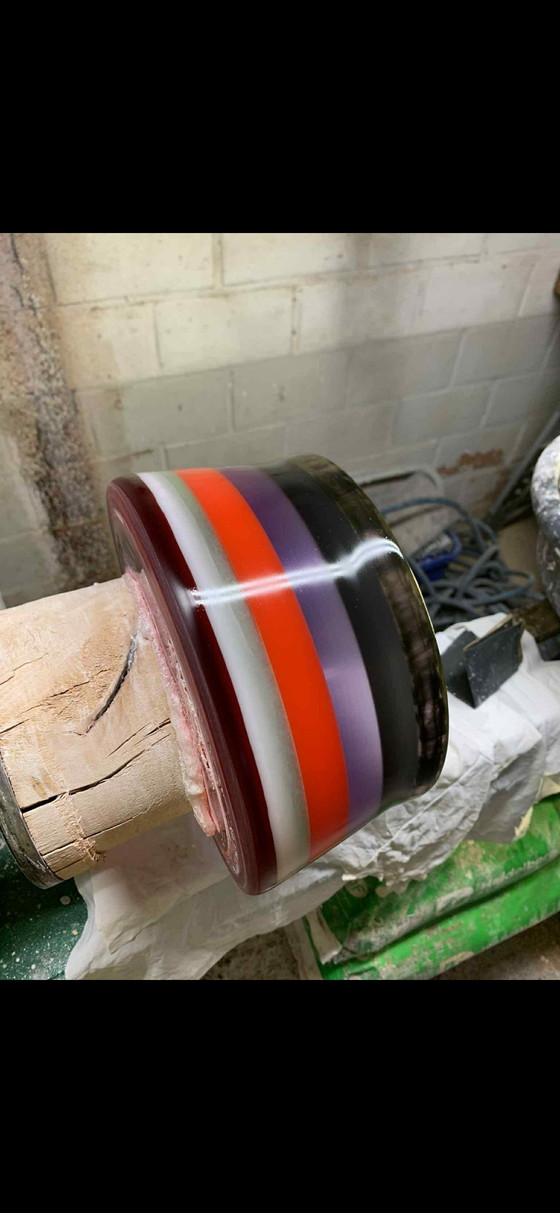 Image 1 of Atelier Belaen #001: Exclusieve Handgegoten Epoxy Schaal - Murano stijl