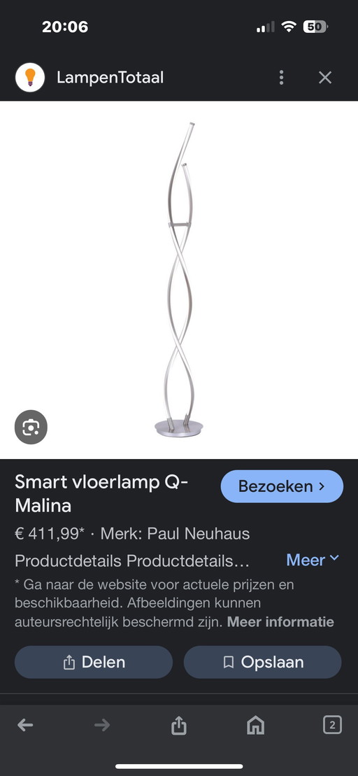 Malina Smart Lamp