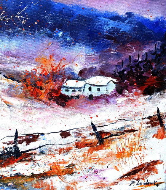 Inverno nella mia campagna – Arte, Tela (photo 4 of 5)