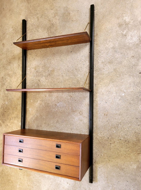 Image 1 of Système mural vintage en palissandre de Topform