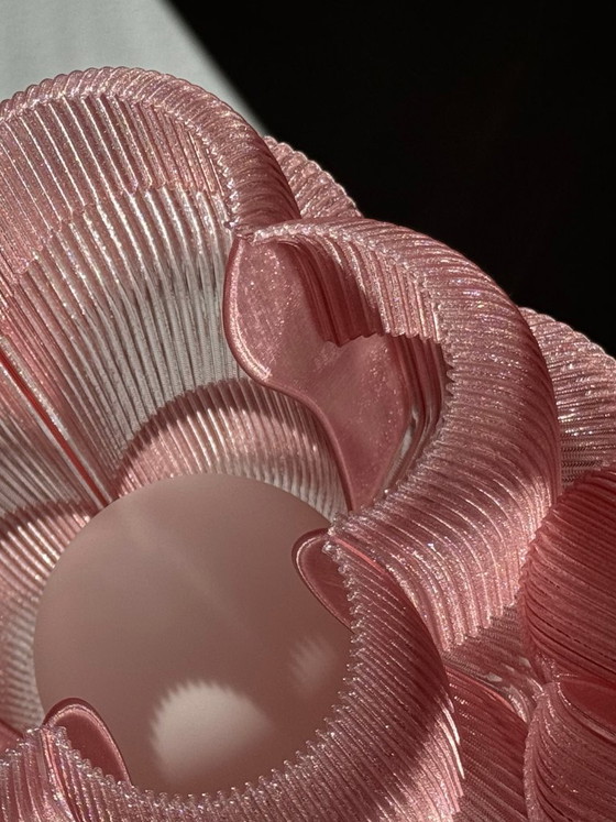 Image 1 of Petulia L "Pink Taffy" ByLucop - Organic Sculptural Pendant Lamp - Artisan 3D Printed Design