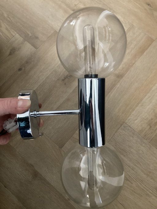 Space Age wall lamp from Staff, designed by Japanese designer Motoko Ishii