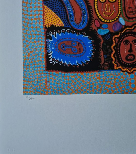 Image 1 of Da Yayoi Kusama, litografia "Io che piango", anni '90