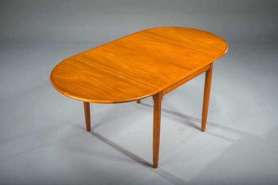Image 1 of Table pliante danoise en teck, Mid-Century Modern, 1960s