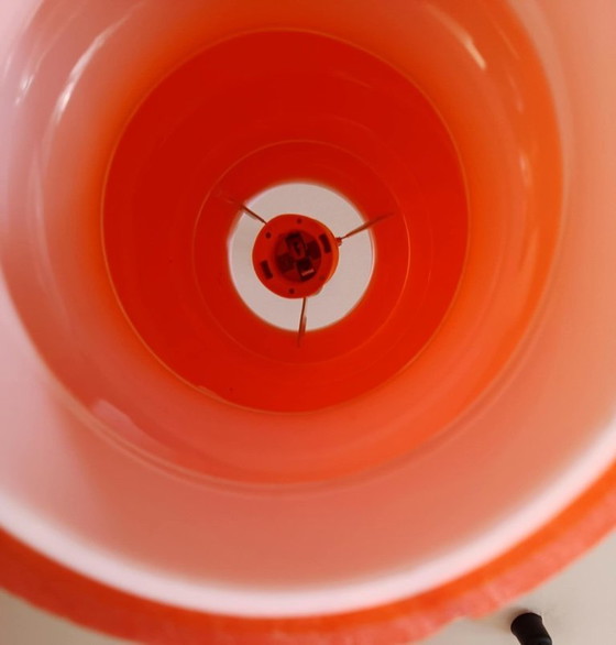 Image 1 of 2 lampade a sospensione arancioni di Hans-Agne Jakobsson, 1960