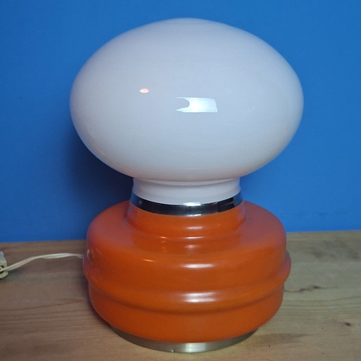 Magnifique lampe italienne vintage de style spatial