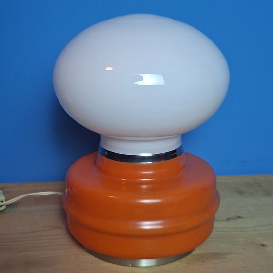 Image 1 of Magnifique lampe italienne vintage de style spatial