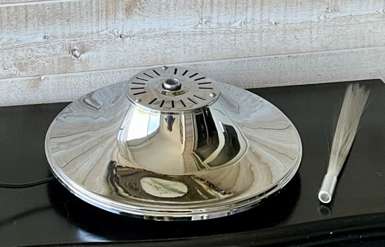 Image 1 of YENI Space Age Fiber Optic UFO Tafellamp, Frankrijk, jaren 70