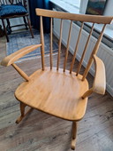 Vintage schommelstoel