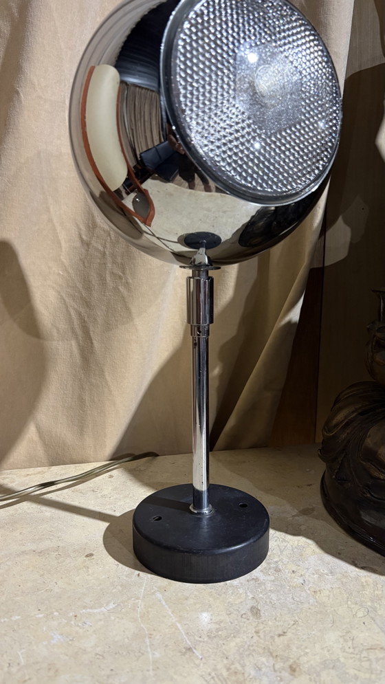 1970s OMI Chrome Eyeball Ceiling Lamp – Space Age – Ceiling lights (photo 3 of 6)