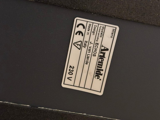 Image 1 of Lámpara de pie regulable Echos de Jan Van Lierde para Artemide, años 80