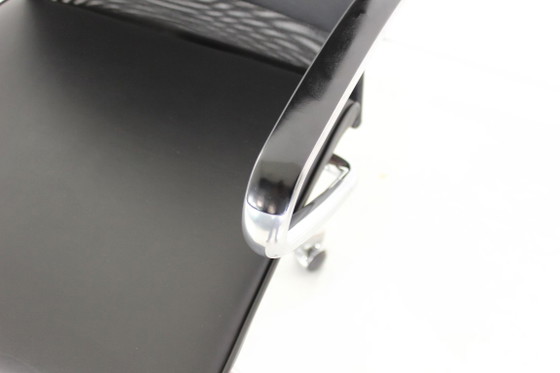 wie Neu! Art Collection Executive Desk Chair, Luxus Schreibtischstuhl Premium Leder, Chrom, Aluminium (photo 7 of 18)