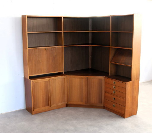 Vintage Swedish wall cupboard/corner cupboard