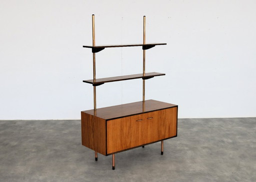 Vintage rare walnut bookcase