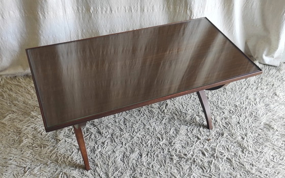Solid Wood Coffee Table, English Style - Mid-20th Century (photo 4 of 10)