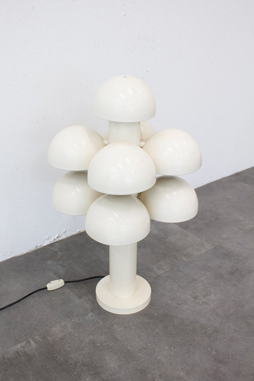 Rare lampadaire/table 'Chanterelle' de Raak des années 70