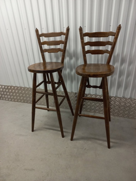 Image 1 of Sgabelli da bar vintage Zpm Radomsko (2)