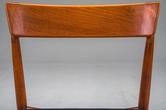 Image 1 of Model 39 Teakholz-Esszimmerstuhl von Henry Rosengren Hansen für Brande Møbelindustri, 1960er Jahre