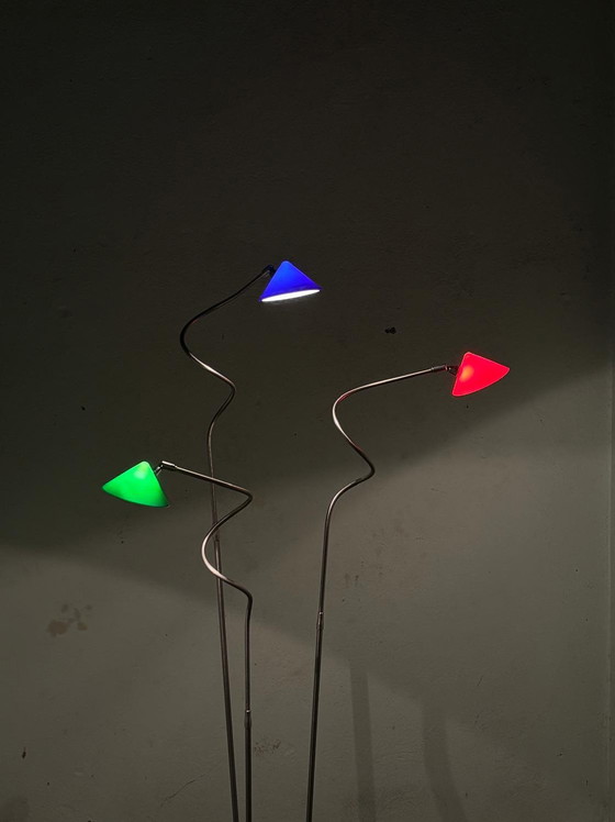 Image 1 of Lampadaire vintage Pola Design Amstelveen 