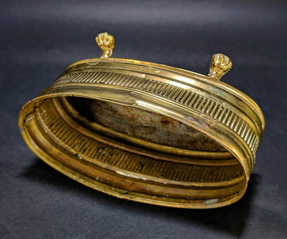 Small 19th Century Brass Planter – Plant pot, Metal (photo 6 of 6)