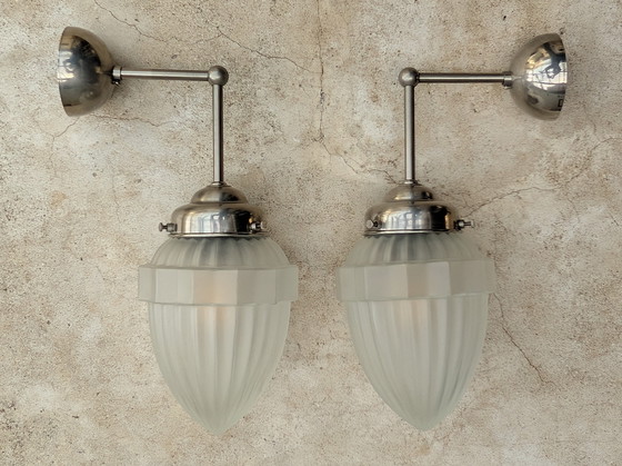 Image 1 of Set von Art-Deco-Wandlampen