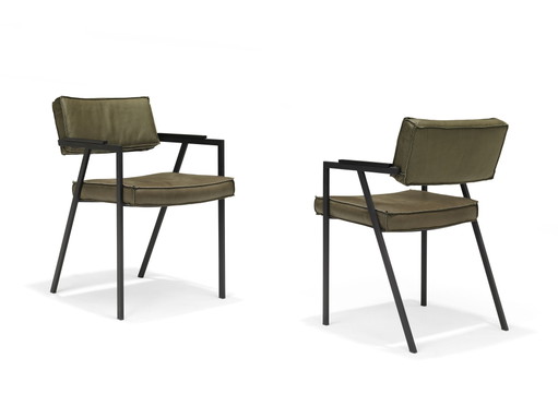 4x QLIV Fat Air eetkamerstoel by Anton de Groof