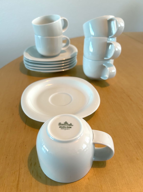 Image 1 of Tazas de café finlandesas Rosenthal con platillos