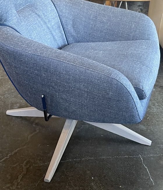 Image 1 of Fauteuil relax Leolux Lloyd avec repose-pieds NEUF