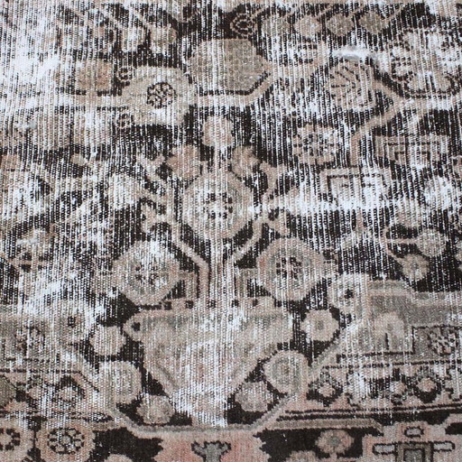 Retroslice vintage vloerkleed 130x130