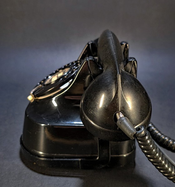 Oude RTT 56 A telefoon (België) 1956 - functioneel – Decoratieve objecten, Metal, Plastic (photo 5 of 11)