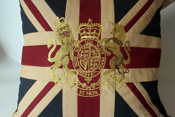 Image 1 of Union Jack design accent cushion - Flag cushion With inner cushion