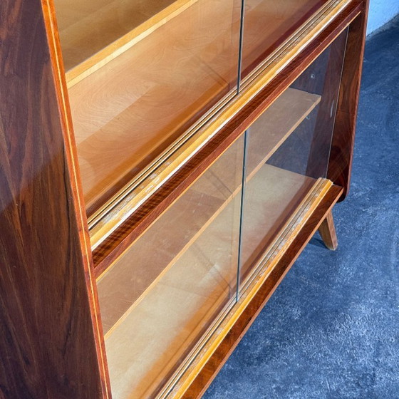 Tatra Nabytok boekenplank, jaren 1960 – Tatra Nábytok, Dressoirs, Glass (photo 4 of 12)