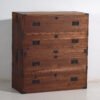 Antique Japanese Chest of Drawers - Taishō / Showa Period (c. ) #37 – Metal (photo 6 of 40)