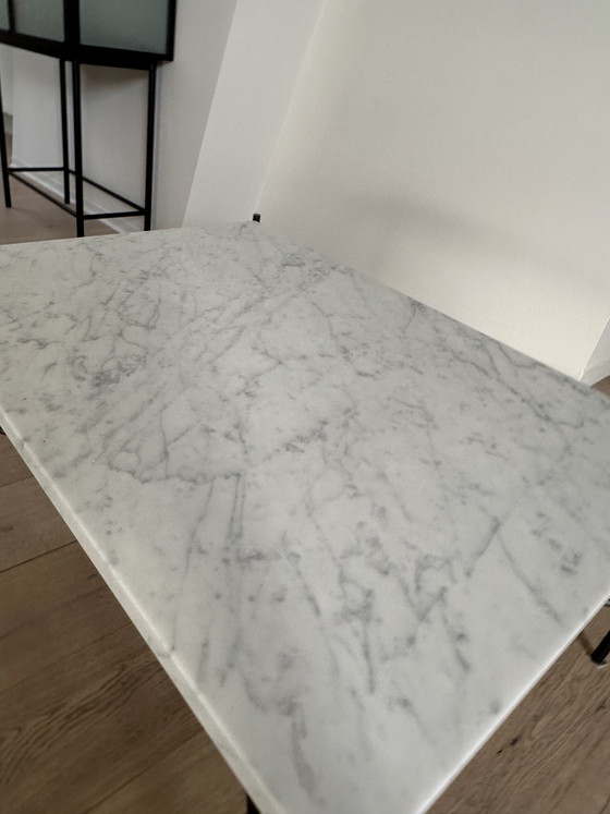 Image 1 of tavolino da caffè in marmo di Carrara