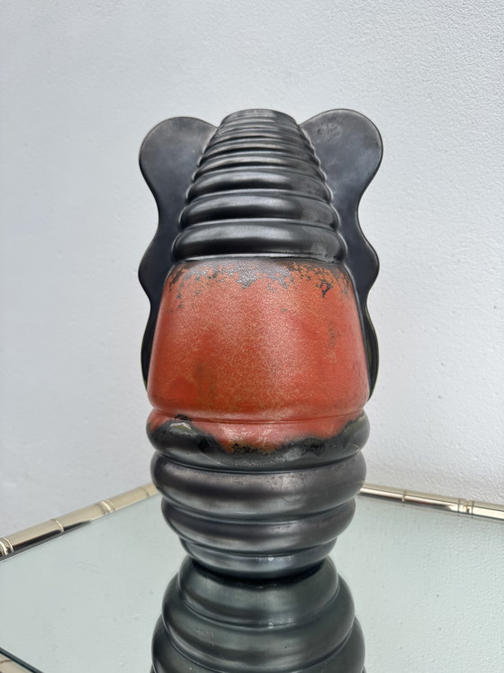 Image 1 of Art Deco ceramic vase, Fives Lille