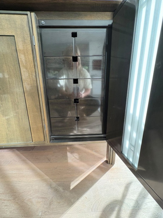 Giorgetti Credenza Vintage 1989 – Credenze, Metal, Wood (photo 6 of 7)