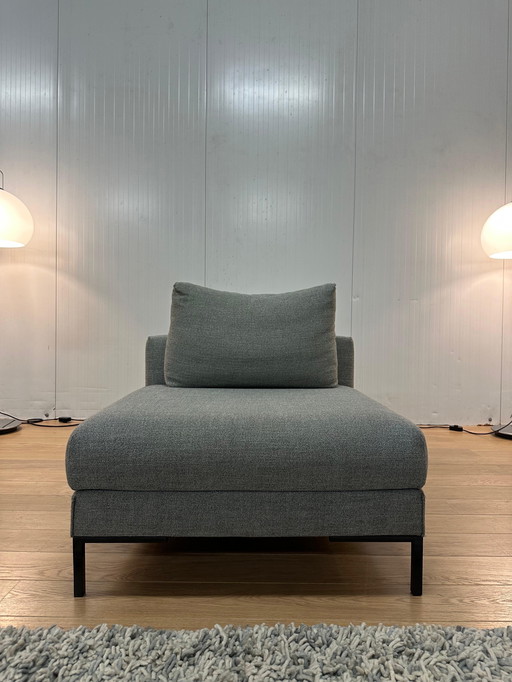 Zgan Design auf Lager Aikon Lounge Sessel Grau Stoff Milton