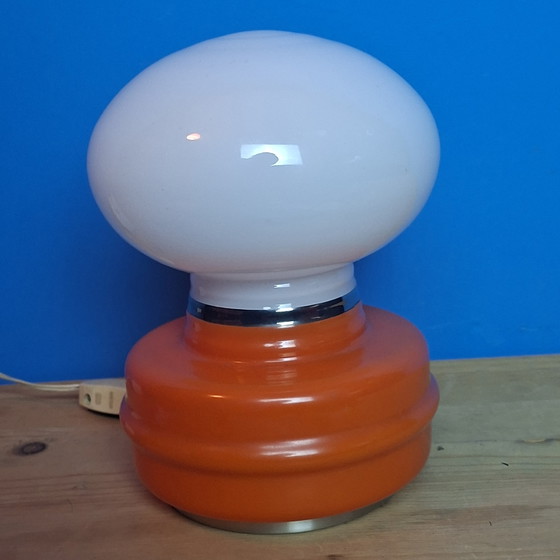 Image 1 of Magnifique lampe italienne vintage de style spatial